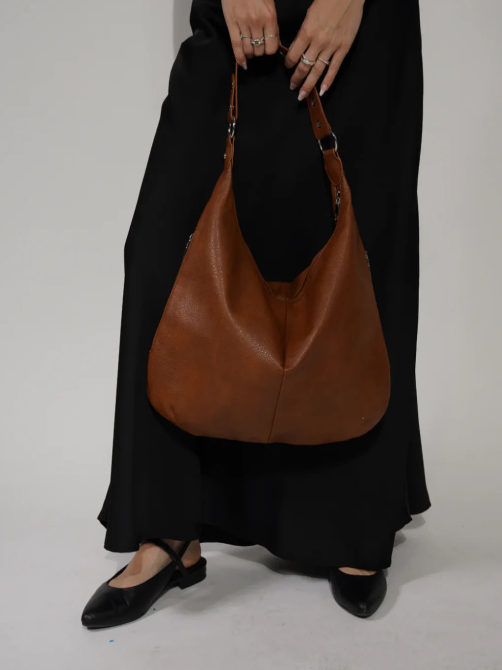 AURÉLIE – Sac à main en cuir souple - Image 9