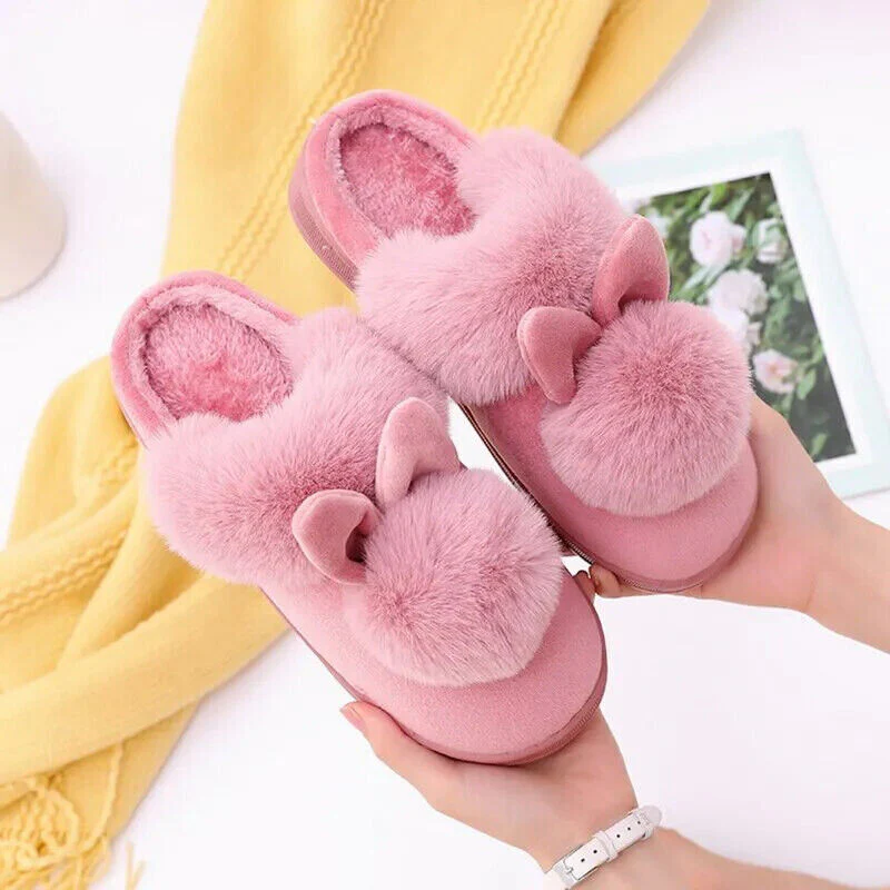 Celeste - Adorables pantoufles en peluche avec oreilles de lapin - Image 9