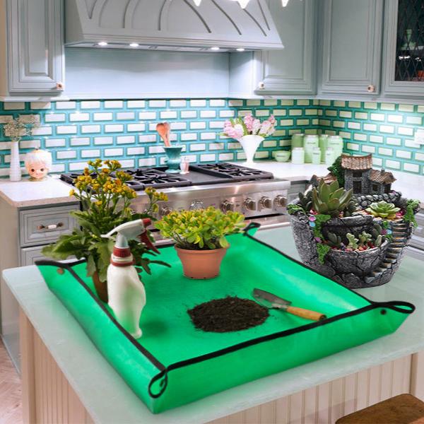 DirtShield - Tapis de plantation imperméable pour un jardinage et un rempotage propres - Image 5