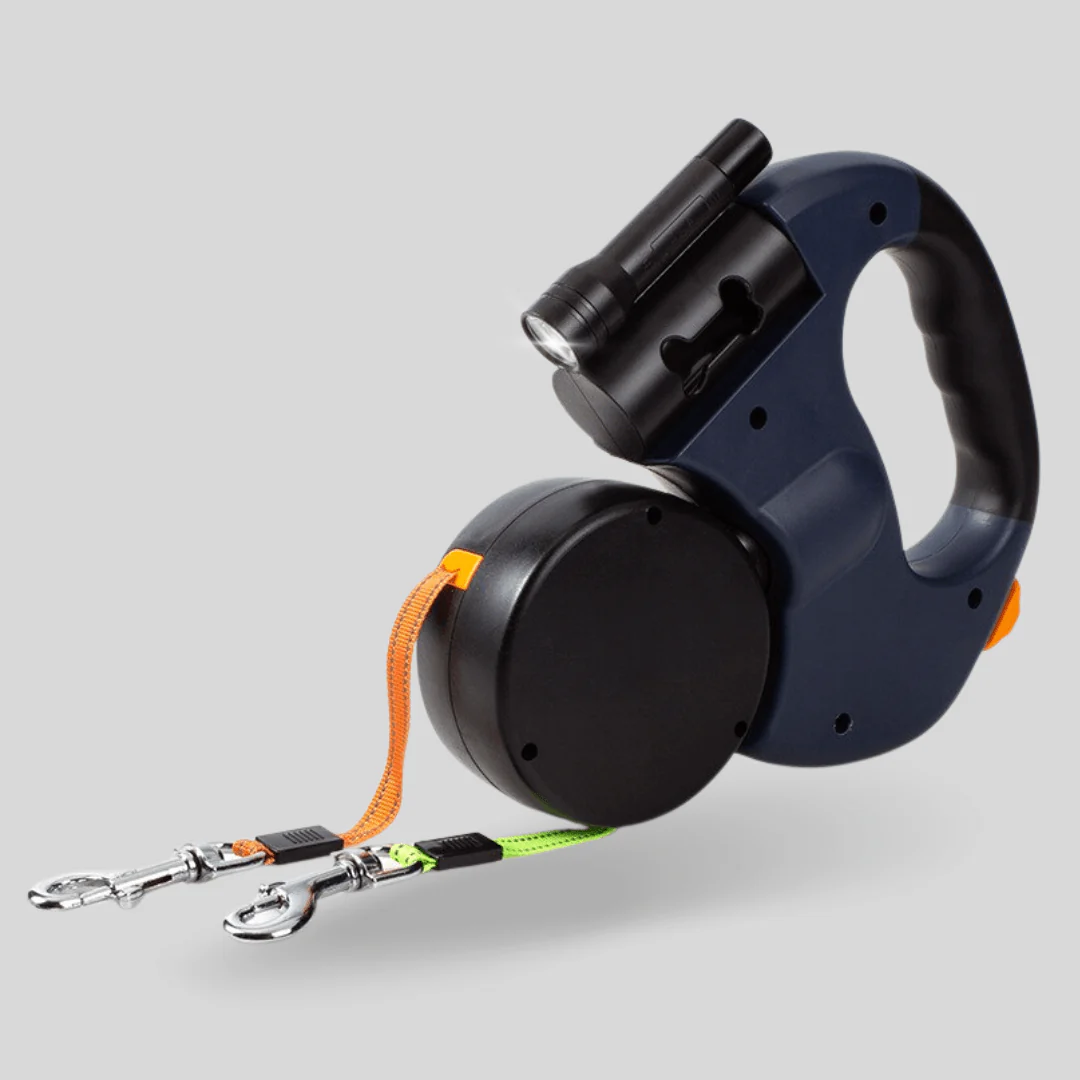 DuoLeash - Système de Laisse Confortable Pour Promener Deux Chiens Ensemble - Image 7