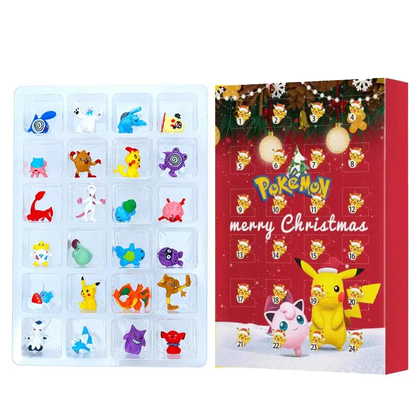 FestiveFinds – Compte à rebours de Noël Pokémon avec des figurines uniques - Image 4