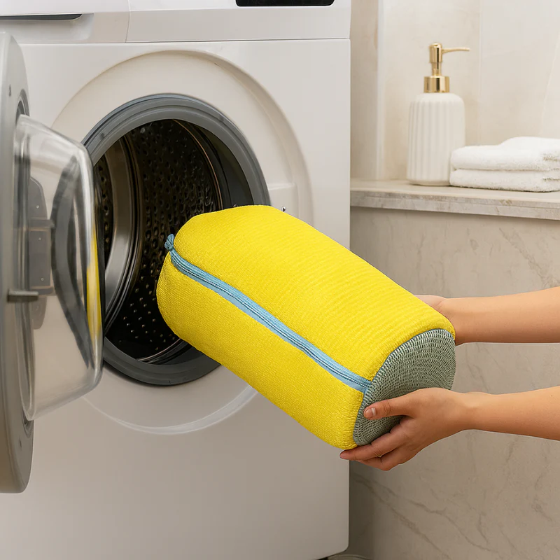 FreshStep – Sac de lavage pour chaussures avec fermeture zippée, compatible machine à laver et sèche-linge - Image 4