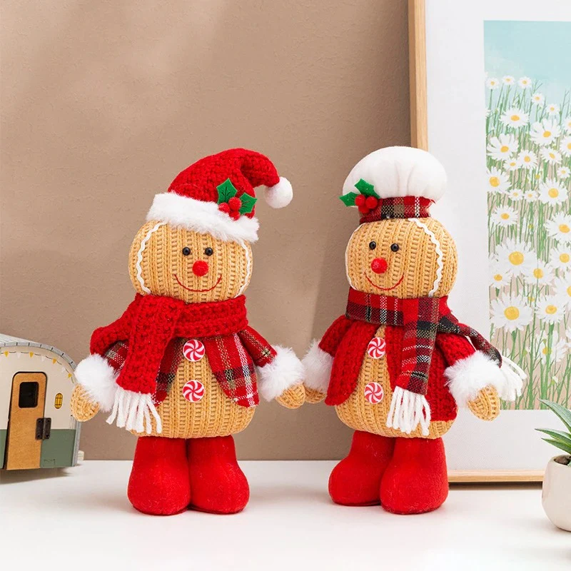 KnitJoy - Figurines de Noël faites à la main pour une décoration d'intérieur festive - Image 3