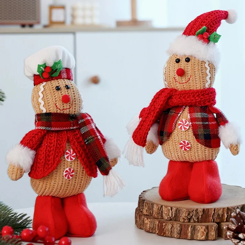 KnitJoy - Figurines de Noël faites à la main pour une décoration d'intérieur festive - Image 4