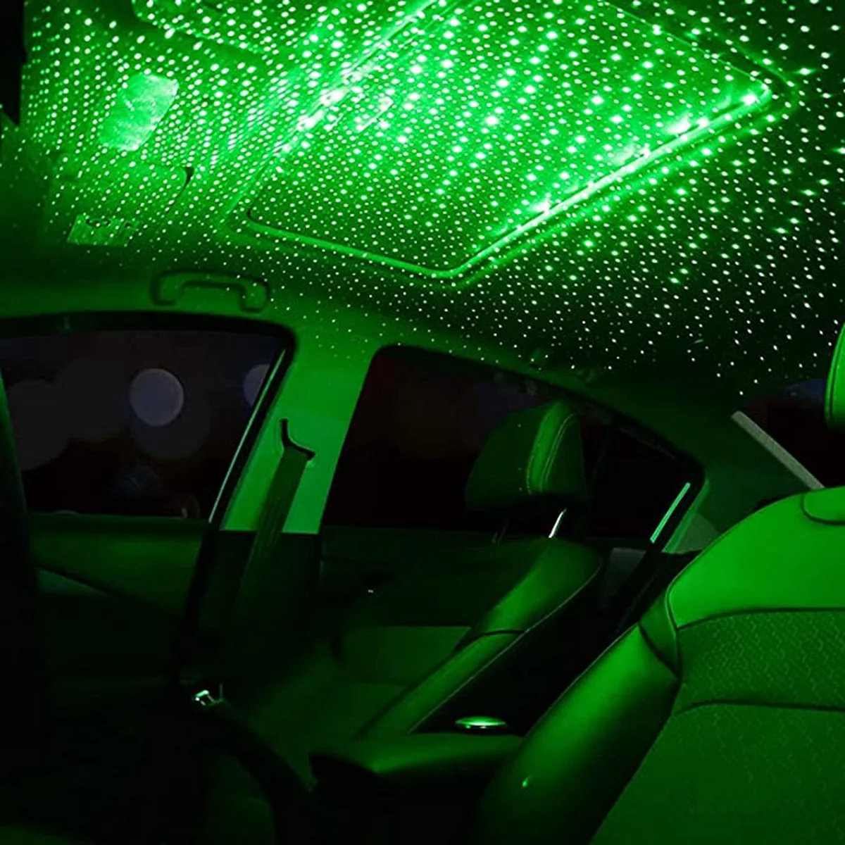 NebulaRide - Lampe USB ciel étoilé pour une atmosphère de voiture apaisante - Image 4