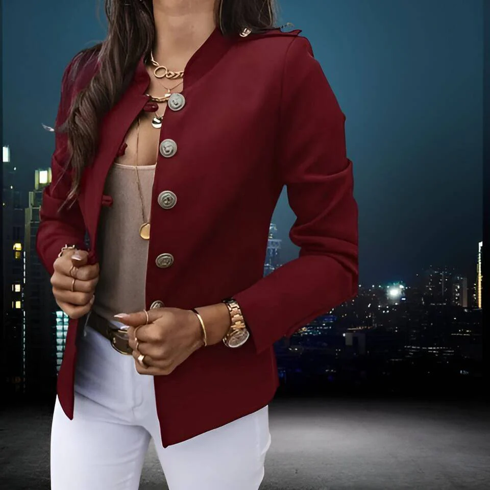 Olivia - Manteau Polyvalent Avec Boutons - Image 10