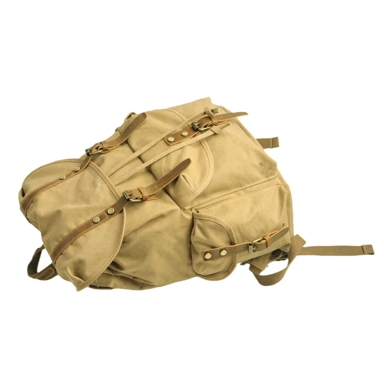 Orion - Sac à dos militaire vintage avec rangement polyvalent pour aventuriers - Image 7