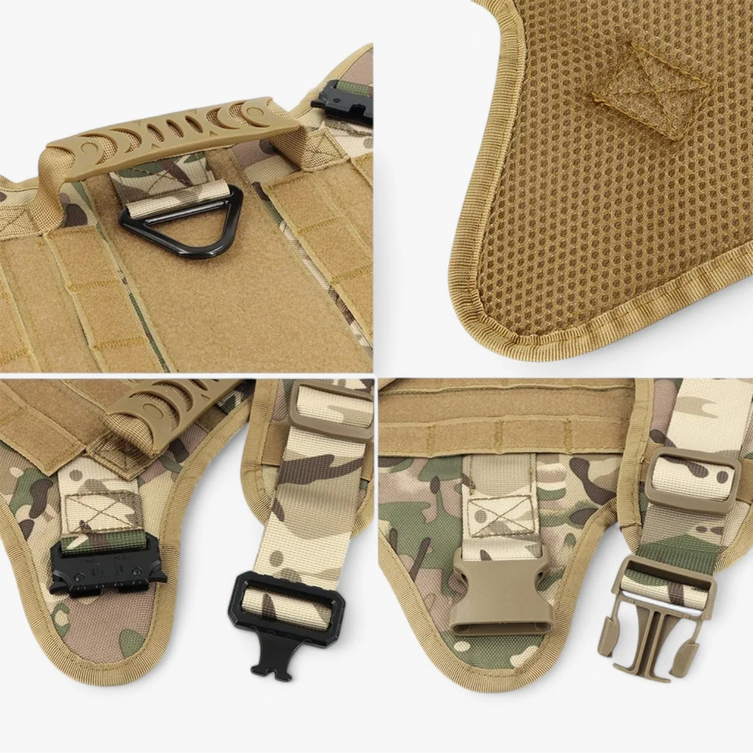 PawCommand - Harnais pour chien sécurisé avec ajustement réglable et conception de contrôle facile - Image 10