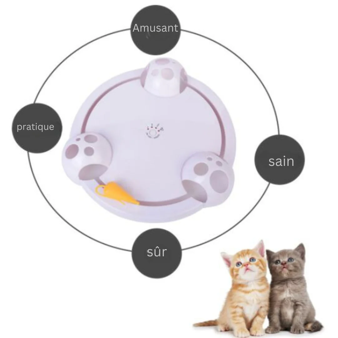 PetJoy – Jouet interactif rotatif intelligent Pour s'amuser - Image 3