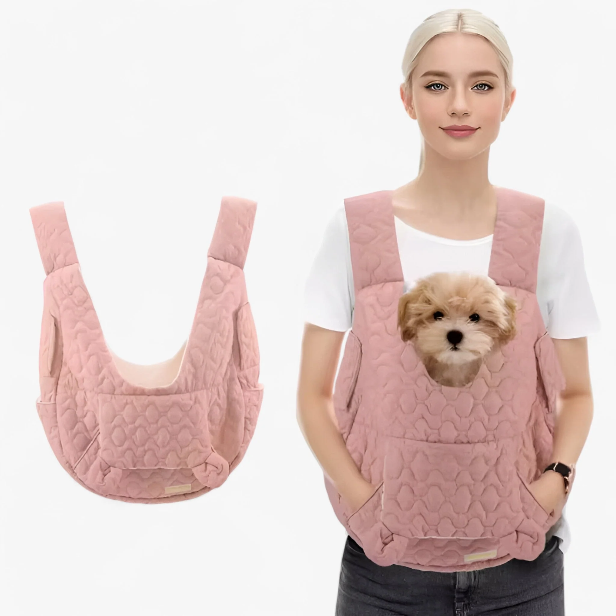 PetVoyager – Sac de transport pour animaux de compagnie extra spacieux au design confortable pour un voyage en toute sécurité - Image 3