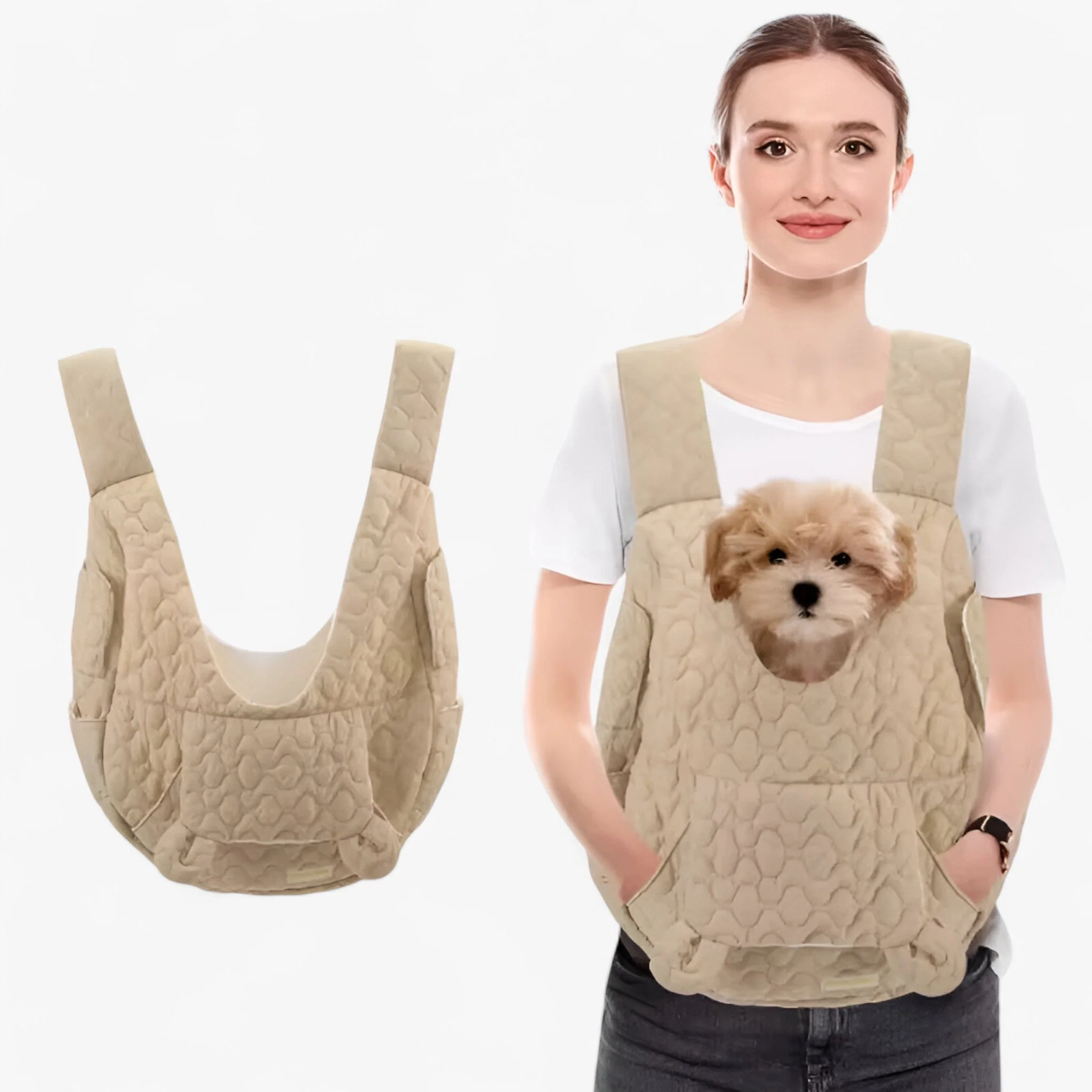 PetVoyager – Sac de transport pour animaux de compagnie extra spacieux au design confortable pour un voyage en toute sécurité - Image 5